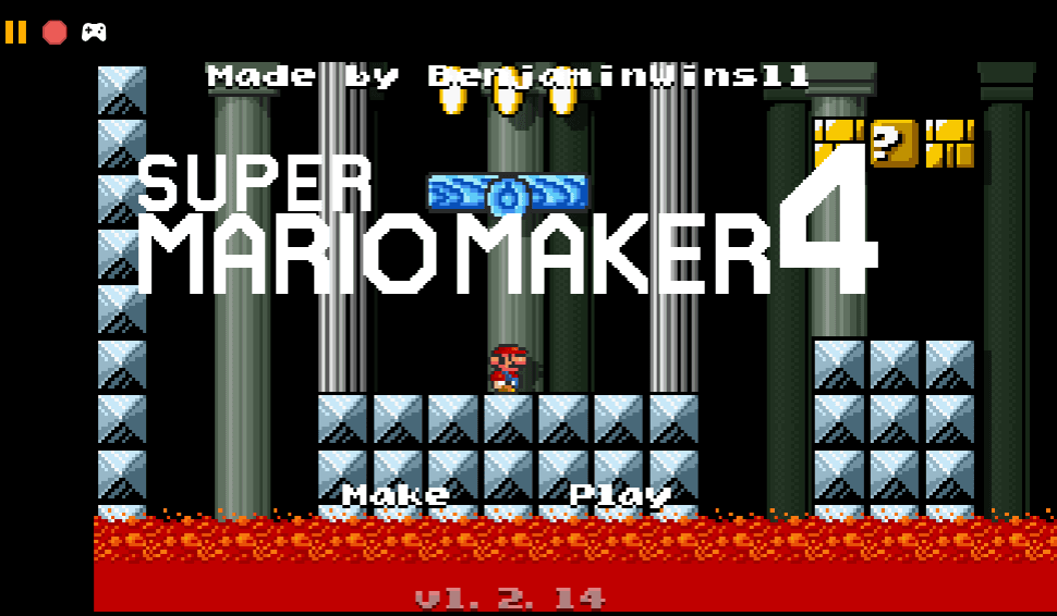 Super Mario Maker 4: A Platformer Creator